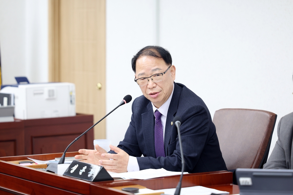 시흥시의회 성훈창 의원, 강희맹 600주년 기념사업 집중 감사