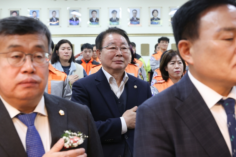 시흥소방서 의용소방대 연합회 대장 이취임식_6