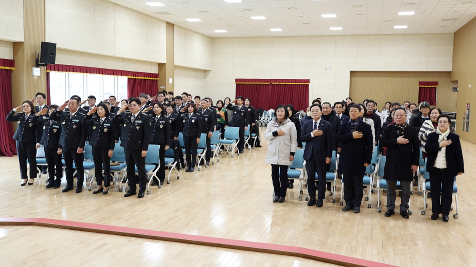 월곶동 자율방범대장 이 취임식_1